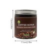 Exfoliante Corporal con Sal y café - Exfoliante Grano café,