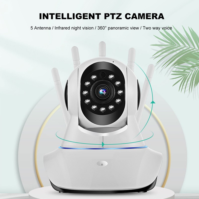 HD Indoor Security Camera 360 Degree Panoramic Night Vision 5