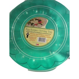 Deviled Egg Keeper/Serving Tray - Holds 24 Deviled Eggs