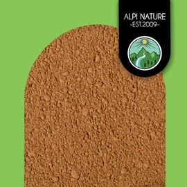 Carob powder (250g, 8.8oz), natural and vegan carob, gently dried and ground, dark carob powder without additives