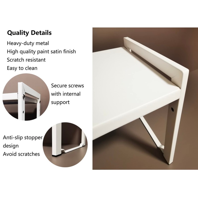 Urhomey plus Expandable Cabinet Shelf Organizer 16-26" L Stackable Kitchen