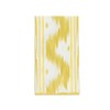 Caspari Toile De Nantes Yellow Paper Linen Guest Towel Napkins