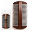 GL stainless steel charm comb, dandruff comb, hair brush, hair comb, 1 piece, basic / GL 스텐레스 참빗 비듬빗 헤어브러쉬 머리빗, 1개, 기본