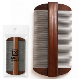GL stainless steel charm comb, dandruff comb, hair brush, hair comb, 1 piece, basic / GL 스텐레스 참빗 비듬빗 헤어브러쉬 머리빗, 1개, 기본