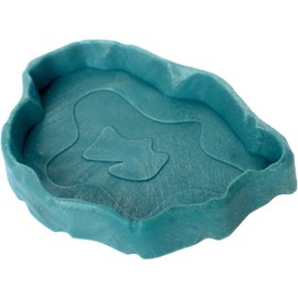 Reptile Food and Water Bowl, Plastic Feeding Plates for Turtle, Tortoise, Lizard, Chameleon, Iguana, Snake, Gecko