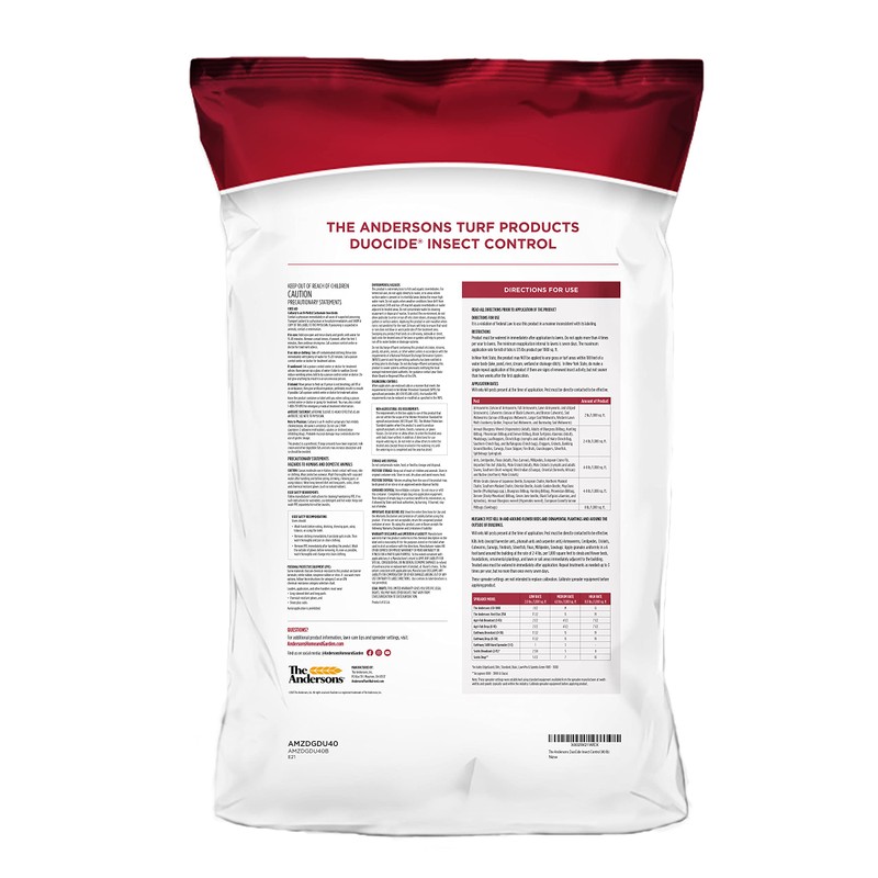 The Andersons DuoCide Professional-Grade Lawn Insect Control - Covers up