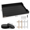 SXNOWS Coffee Table Tray - Large Ottoman Tray for Living