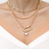 HJZHII 20 Pcs Screw Carabiner Lock Charms Gold Necklace Clip