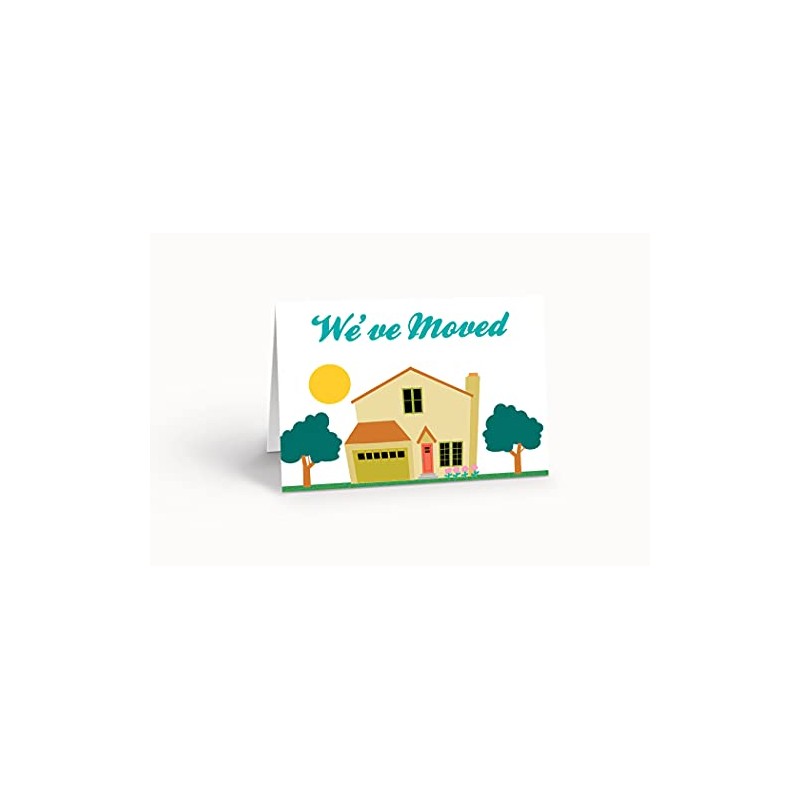 Stonehouse Collection New Address Announcement Note Cards - 10 Boxed