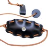 3 Packs Handmade Leather Throwing Sling Old Fashioned Slingshot Rock