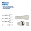 Plumb Pak PP825-33 PP825 Universal Fit Bath Tub Spout, Without