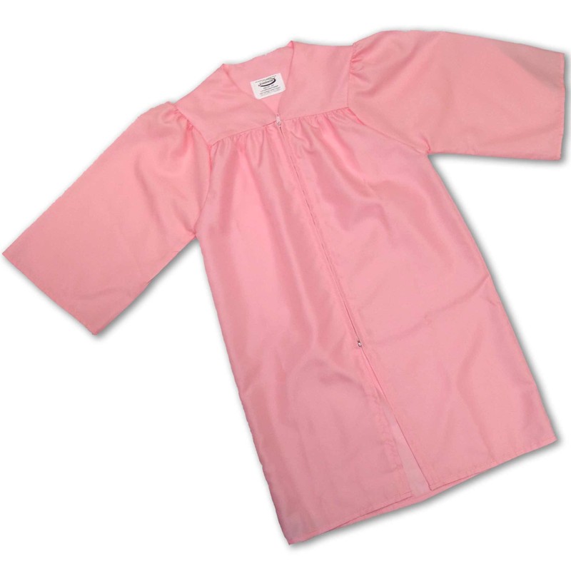 Jostens Paquete de gorra y vestido de graduación extrachico rosa
