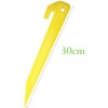 20pcs 30cm Heavy Duty Durable Plastic Tent Pegs Spike Hook