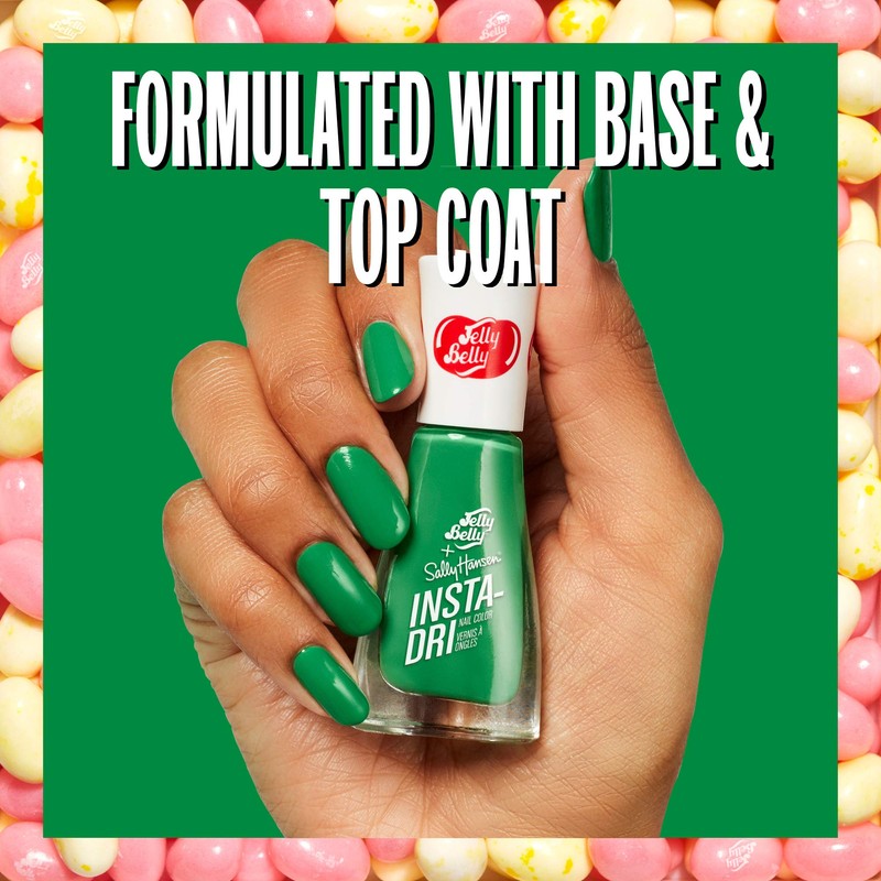 Sally Hansen Insta-Dri X Jelly Belly Nail Polish, Blueberry, 0.31
