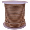 Natural Genuine Leather Round Cord - 2mm X 25m