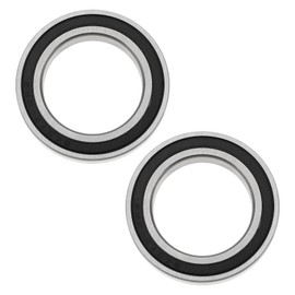 Briny River 2Pcs MR24377-2RS Bike Bearings Deep Groove Ball Bearings Replacement Part 24x37x7mm Double Sealed Chrome Steel Suitable for Bike Bottom Brackets Hope Bottom Brackets