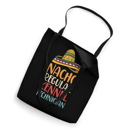 Retro Nacho Regular Kennel Technician Funny Kennel Tech Tote Bag