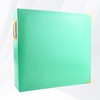 Craftask 12x12 Photo Album 3 Ring Binder, PU Leather Cover