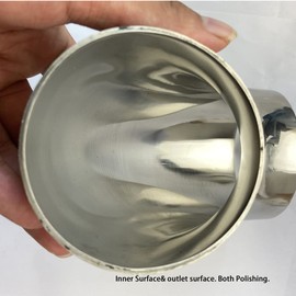 46 mm Stainless Steel Elbow 90 Degree 45 mm Exhaust Elbow Pipe Elbow Pipe Elbow Pipe Elbow Bending Pipe SS304 90° Mandrel Bending Pipe (90 Degree, 1.75 Inches)