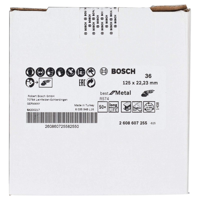 Bosch Accessories 2608606734 R574 Fibre Sanding Disc
