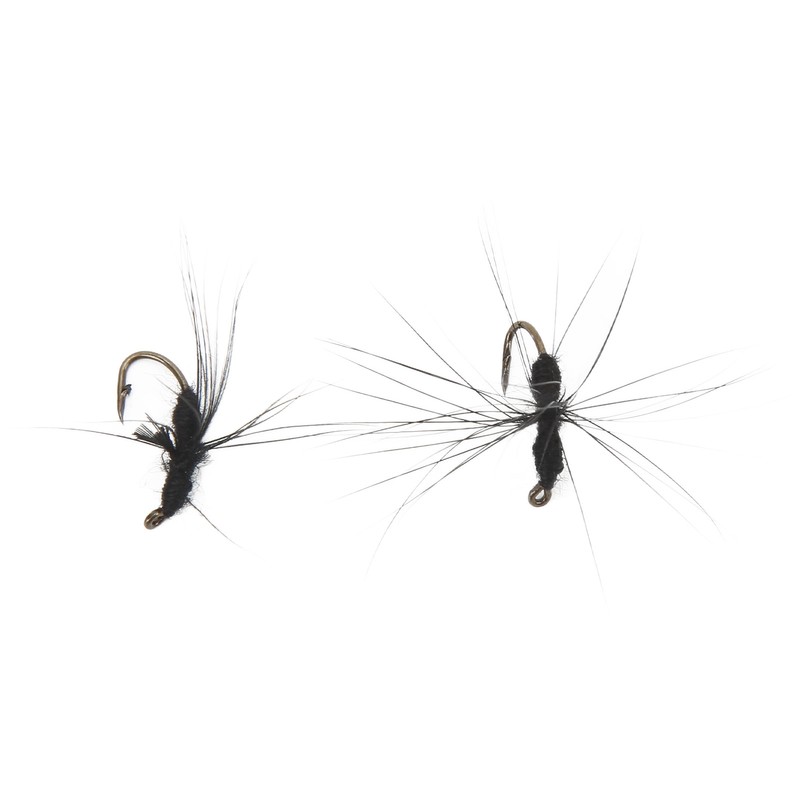 40PCS Fly Fishing Flies Kit Realistic Black Ant Hand Knitting