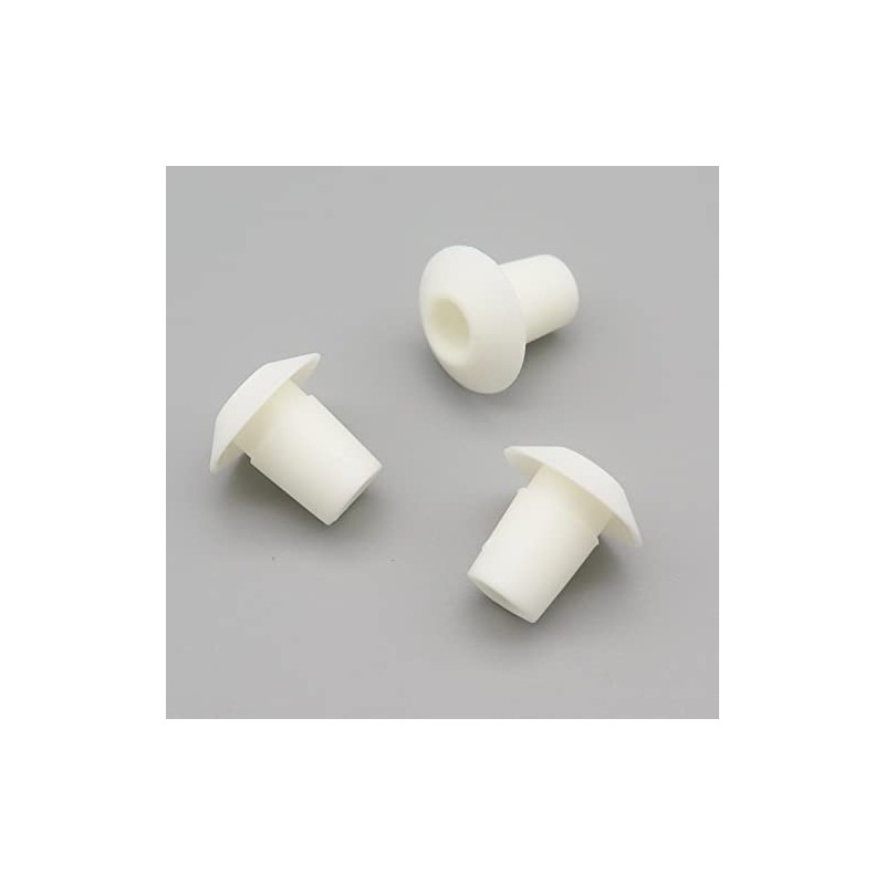 VVO Fasteners- White Plastic Front Door Card Clips for Land