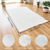 Beach Blanket 91x71'' White Picnic Blanket, Decorative Picnic Blanket