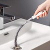 Ungfu Mall, flexible Abflussreinigungsbürste, 45 cm, zum Entfernen langer Haare
