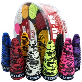 PU-05 Camouflage Grip Tape, 30 Pieces Direct Sales, Drums, Baseball, Tennis, Bicycle Handles, Golf, Squash, Racket Overgrip, Badminton Racket Grips, Fishing Rod Sweatband Grips (30 Pieces Mixed PU05)