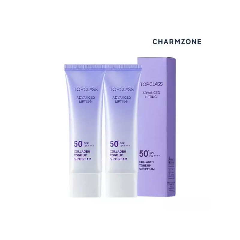 Charmzone 참존 탑클래스 어드밴스드 리프팅 톤업 선크림 SPF 50+ PA++++