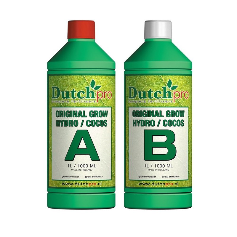 Dutch Pro Original Hydro Coco Grow A+B 1 Litre 1L