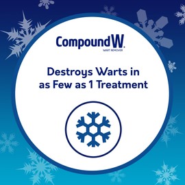 Compound W Compound W Freeze Off Remover, 8 Applications, White, 1 Count