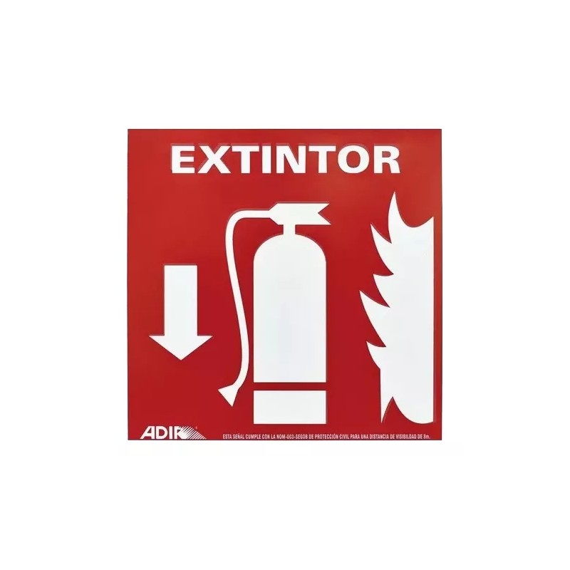 Adir Kit Señalamientos Letreros Protección Civil Establecimiento