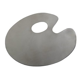 PRO Makeup Skincare Beauty Mixing Palette in Mirror Finish Stainless Steel