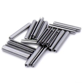 D1 (1mm x 12mm) Slotted Spring Pin (Heavy) - Stainless Steel (A1) (Pack of 20)