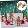 OFFSCH 2pcs Christmas Tree Wreath Reath Crafting Use Garland Frame