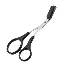 Augenbrauenschere mit Kamm,Augenbrauen Schere für Frauen,Augenbrauenschere mit Kamm,Eyebrow Trimmer,Augenbrauen Trimmer Damen Black,Eyebrow Scissors Combs,Augenbrauen Set Professional Beauty Precision