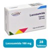 2 Cajas Lacosamida Camber Control Epilepsia 28 Tabs 100 Mg