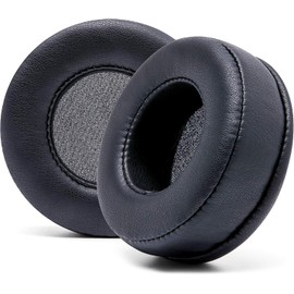 WC Wicked Cushions - Almohadillas de repuesto para Skullcandy Hesh & Hesh 2 auriculares inalámbricos sobre la oreja, durabilidad y grosor mejorados para una mayor comodidad y aislamiento del ruido (Negro)