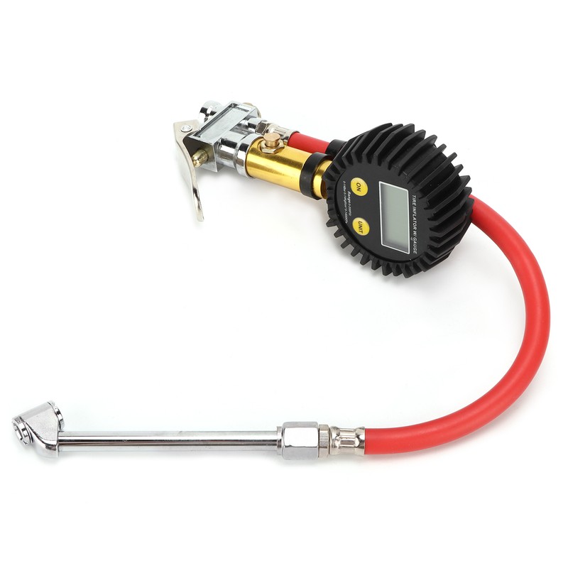 Accurate Tire Pressure Gauge LCD Digital Display 3‑300PSI Air Inflator