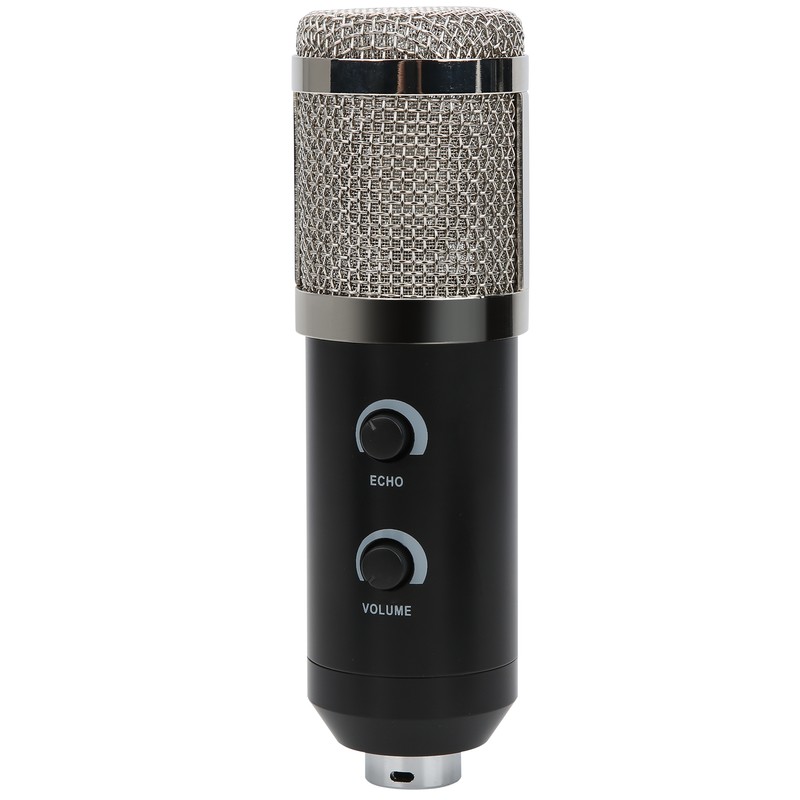 K8 Microphone 3‑Pin Interface Condenser with ECHOVOL Control USB 3.5mm