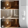 Briignite Night Light Motion Sensor Socket, Dimmable 3000 K, Pack