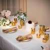 CHILL RECIPE Gold Assorted Tea Lights Votive Pillar Candle Holders,
