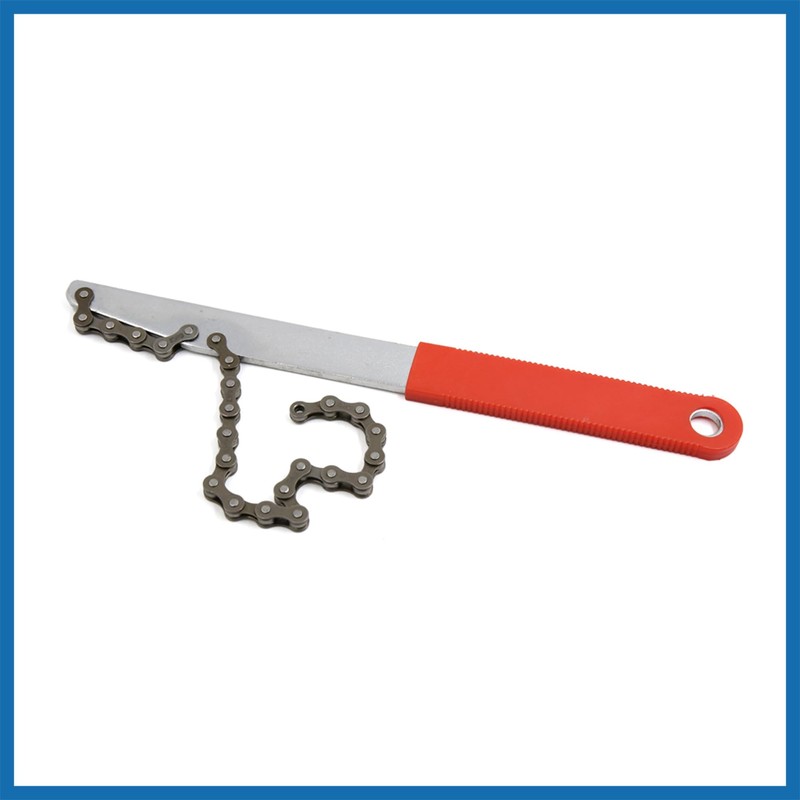 A ABSOPRO Bike Cassette Remover Wrench Sprocket Chain Whip Flywheel
