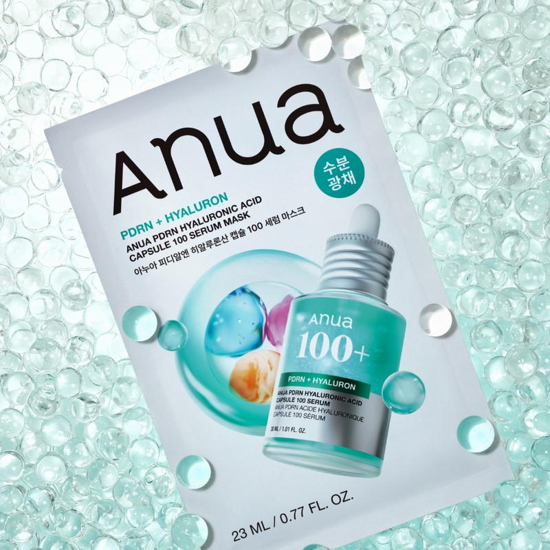 Anua PDRN Hyaluronic Acid Capsule 100 Serum Mask 23ml