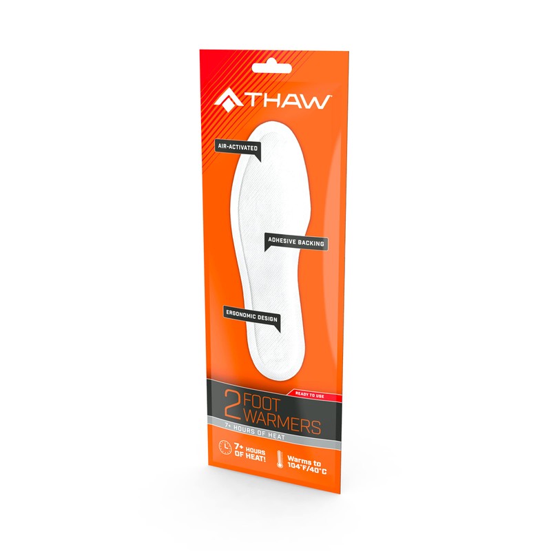 THAW-5 Pair Pack-Disposable Foot Warmers