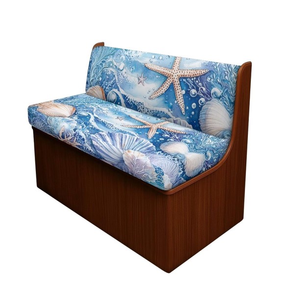 Tomeusey RV Dinette Cushion Covers, Starfish Shell Print Rv Accessories
