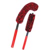S.fields.inc Wheel Brushes, Car Wash, Large and Small, Set of