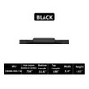 Shozafia Kitchen Cabinet Pulls - Black Cabinet Handles - 5