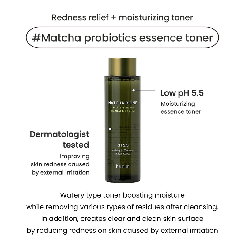 heimish [heimish]Matcha Biome Redness Relief Hydrating Toner 150ml
